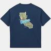 New Era FW25 MLB Los Angeles Dodgers Western Trend Series Back Logo Print Crew Neck Casual Short Sleeve T-Shirt Unisex Tops 14726596