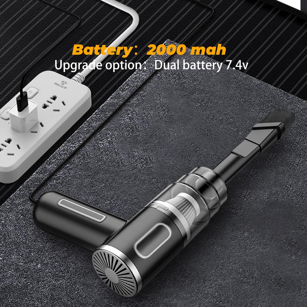 Xiaomi Cordless Car Vacuum Cleaner Rechargeable Strong Suction Handheld Vacuum Cleaner and Air Duster for Home Car Pet Office