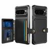 Suitable for Google 8A Mobile Phone Case, Google 9Pro Multi-function Car Magnetic Bracket Insert Card Anti-drop Leather Case