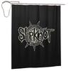S-Slipknots Heavy Mental Music Shower Curtain Bathroom Polyester Waterproof Bath Curtains With Hooks