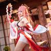   Yae Miko Cosplay Costume   Game   CosplayWig Dress Shorts Sets Halloween Women Men Costumes