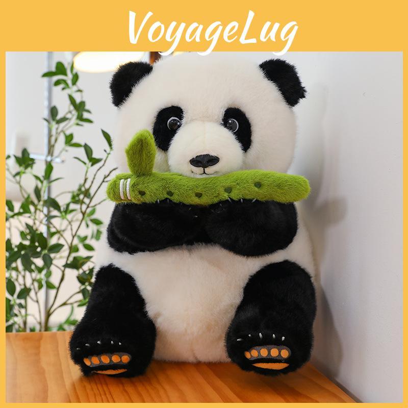 Panda Flute Bamboo Plush Toys Cute Cartoon Childrens Sleep With Dolls Gifts