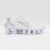 AR3566-100 Nike Shox TL White Max Orange Metallic Silver (Women's)
