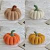 Almohada de Peluche de Calabaza de Halloween con Tejido Suave para Decoración del Hogar y Comodidad