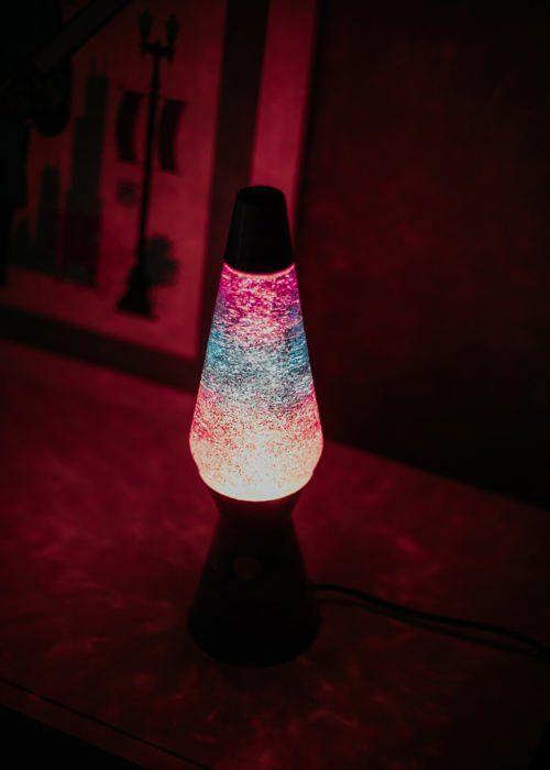 Lampe à lave - fisura - galaxy - multicolore - 25w - 40 cm