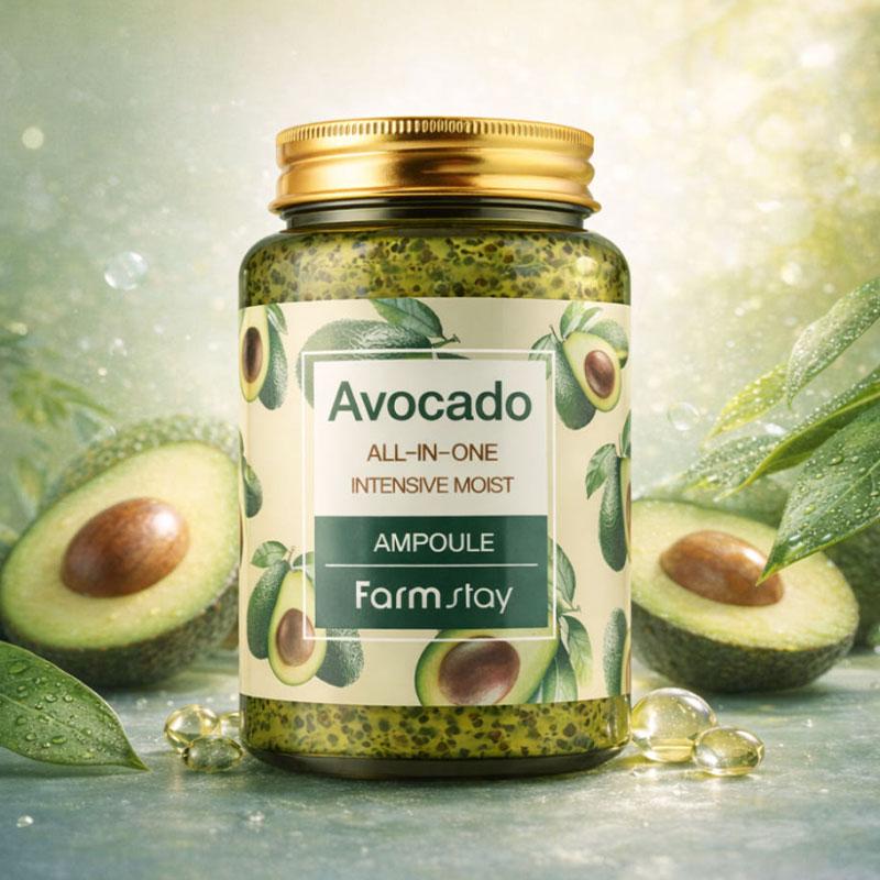 FARMSTAY Avocado All-In-One Intensive Moist Ampoule 250ml