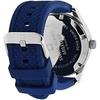 Swiss Alpine Military Combat Basic Kautschukarmband Blaues Zifferblatt Quarz 7055.1835 100M Herrenuhr