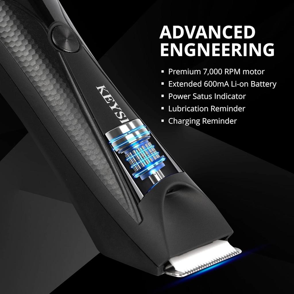 Electric Body Hair Trimmer for Men: Waterproof 2-in-1 Groin Hair Trimmer for Beard Hair Chest Hair Armpit Hair Legs Hair Pubic Hair (Black-2)
