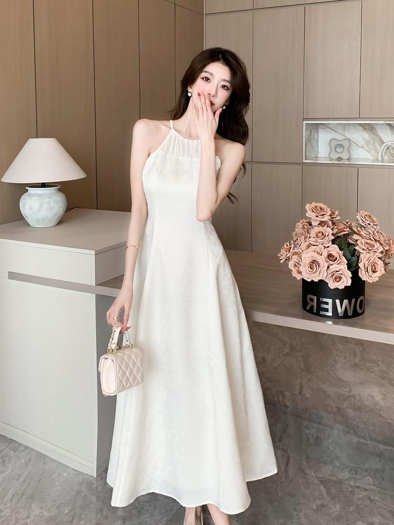 Spring Fairy-Style Sweet Slim Fit Cardigan & Dress Set