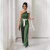 Women's Summer Jumpsuit Elegant Sexy Sleeveless Bodysuit Casual Wide Leg Pants