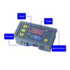 AC 110V-220V DC12V/24V Digital Time Delay Relay LED Display Cycle Timer Control Switch Adjustable Timing Relay Time Delay Switch