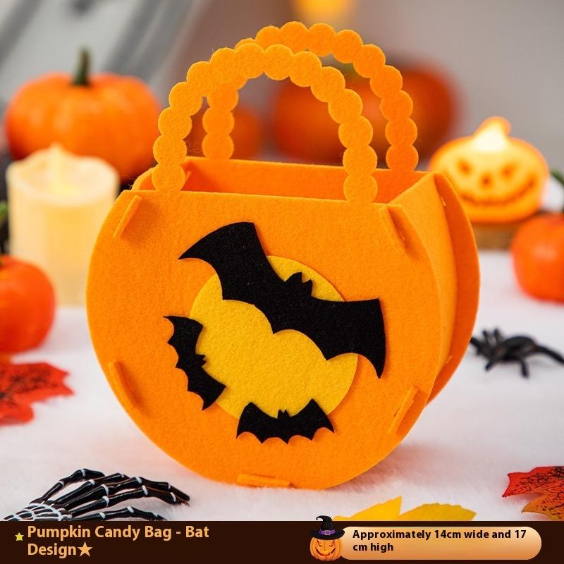 

1Pc Cute Mini Halloween Candy Bags, Gift Bags In Bulk, Suitable For Halloween Outings. Trick Or Treat, Party Gift Items A2