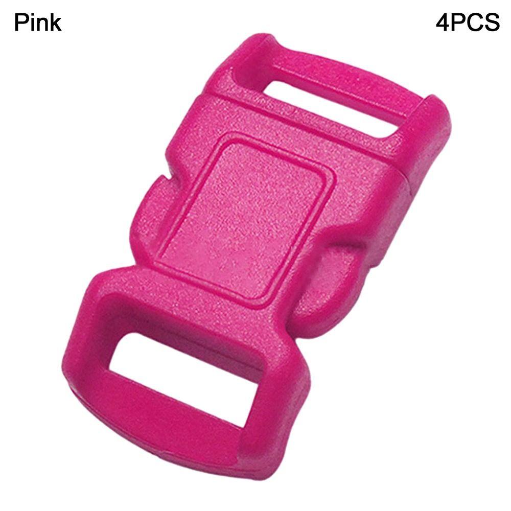 4pcs 10mm Curved Buckle Lock Plastic Side Release Buckles Adjustable Safety Buckles  Outdoor Tool