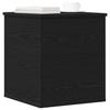 Storage Box Black Oak Look 40 x 42 x 46 cm