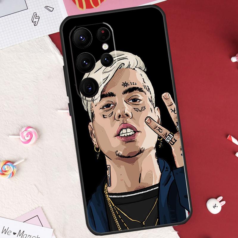 Duki Rapper Case For Samsung Galaxy S24 FE S20 FE S21 S22 S23 S25 S26 Ultra S10 Plus S25 FE Cover Shell