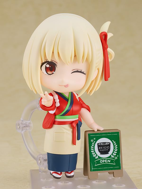 Nendoroid Licorice Recoil Senzoku Nishikigi Cafe Licolico Uniform Plastic Painted Movable Figure Ver. Non-scale