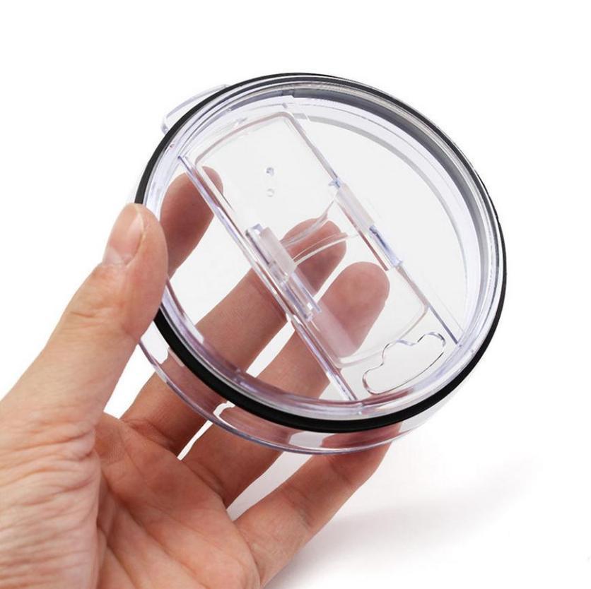 Buy 20/30 Ounce Splash Spill Proof Clear Mugs Cup Lid Replacement Fit