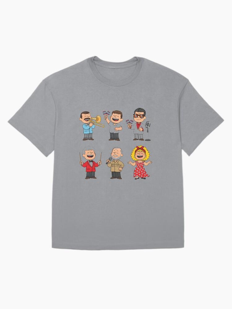 Héctor Lavoe Iconic Fania Era Salsa Legends: Tito Puente, Celia Cruz, Hector Lavoe Vibes | Limited Edition Oversized T-Shirt