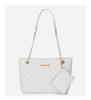 2026 Fashion Simple Letter Decor Chain Shoulder Bag Quilted Mini Wallet Pouch Tote Bag Women's Crossbody Bag