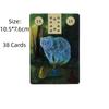 Pagan Lenormand Oracle Cards English Version Mysterious Tarot Deck Divination Fate Party Entertainment