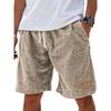 New Arrival Men's Retro Breathable Linen Loose Holiday Shorts Fashion Casual Shorts