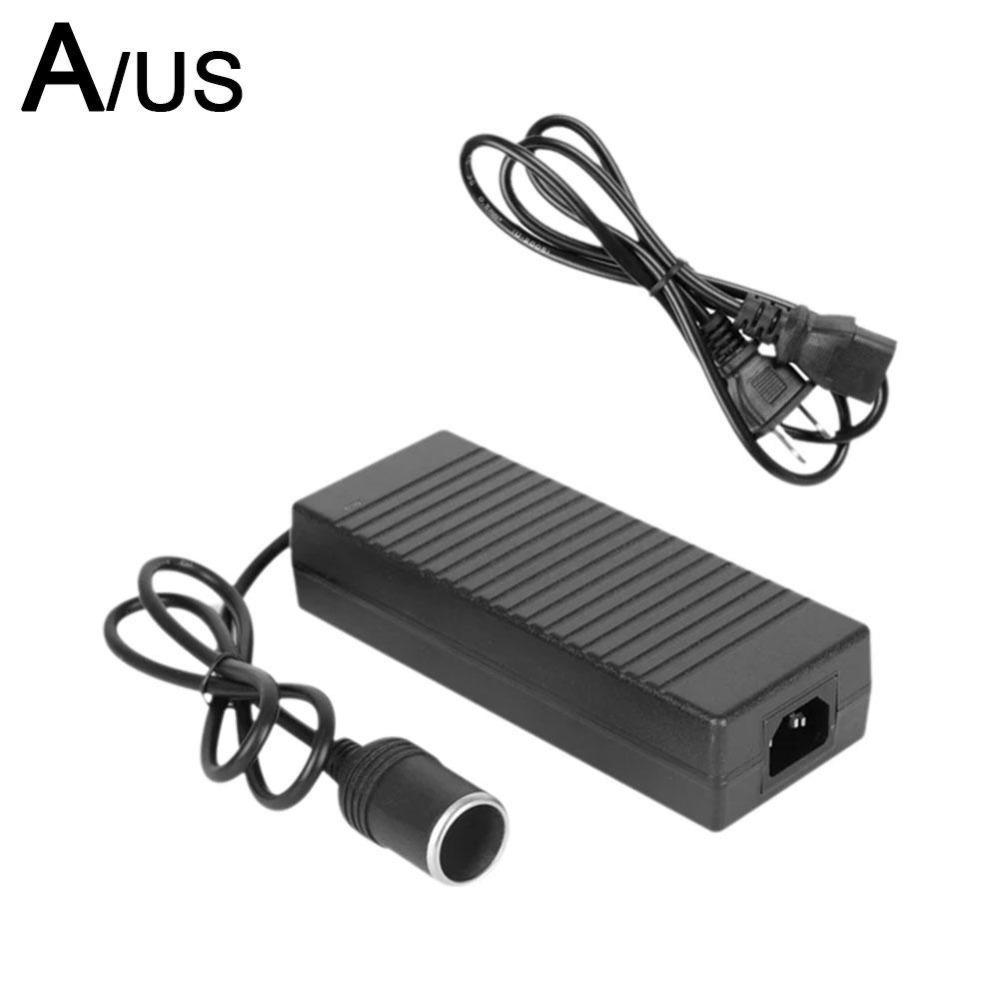 

220V to 12V Car Power Adapter 12V10A US/EU Plug Power Converter Overload Protection 180W AC to DC Adapter Car Refrigerator