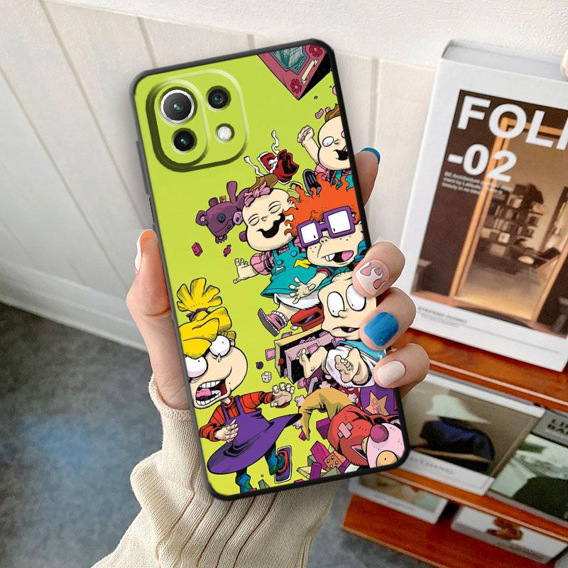 Cartoon Amine-Rugrates Handyhülle für Xiaomi Mi Note 10 Pro 9T 10T 11T 10S 12 10 5G A2 Lite 9 SE 12X 11 Lite TPU Weiche Hülle