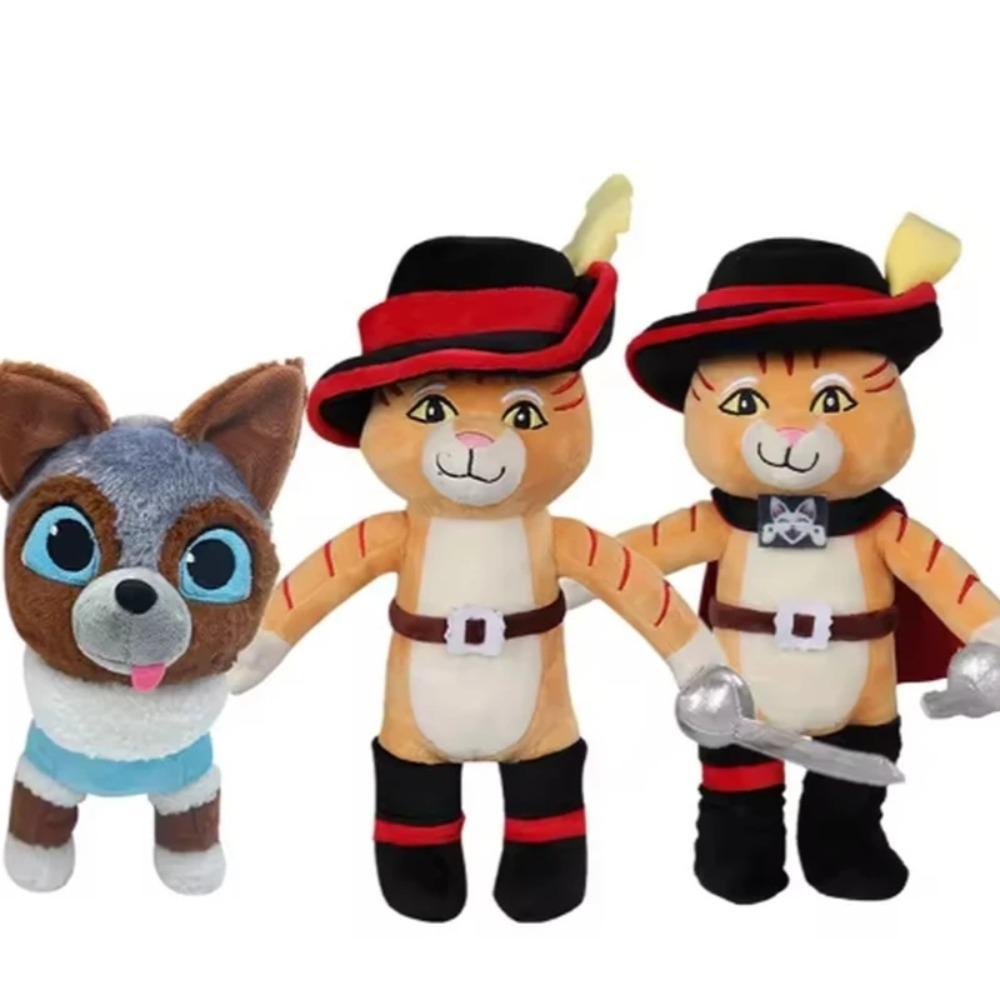 Fantasia Puss Cosplay Plush Cat Red Dead Redemption Boots Cartoon Mascot Figurine Stuffed Animal For Birthday Present