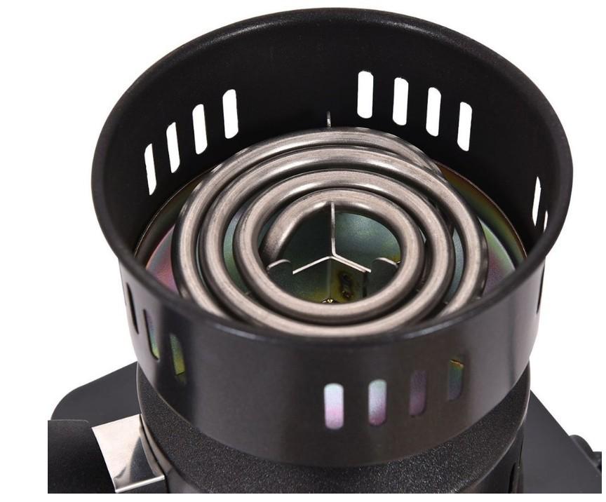 Electric Plug-In Charcoal Starter & Stove: Multi-Use Enclosed Warmer for Tea, Water Pipe, and Baking