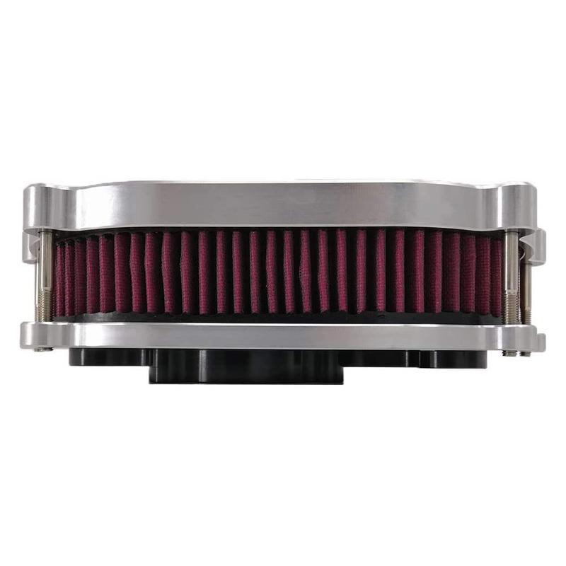Motorcycle Oval Air Filter Intake Cleaner Kit for Harley XL Sportster 883 Softail Dyna Touring Big Twin Cam FLT FLST FXDLS M8