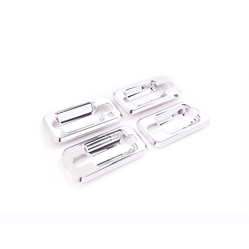 

ABS Bright Silver Car Exterior Handle Door Bowl Cover Decorative Sticker For Hummer H2 2003-2009 Auto Accessories серебряный
