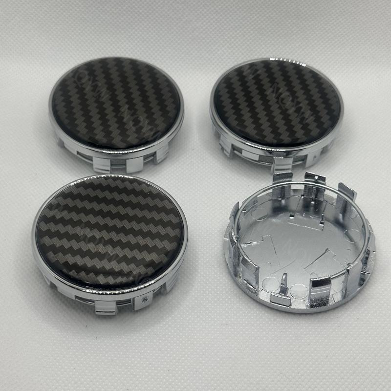 

4Pcs/Set 54mm Car Wheels Rim Hub Cap Car Wheel Center Caps Black Silver ABS Plastic Hubcap Dust-proof Covers Auto Accessories