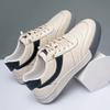 Non-Slip Business Sneakers New Walking Footwear Leather All-match Skate Shoes for Men Designer Soft-soled Casual Shoes