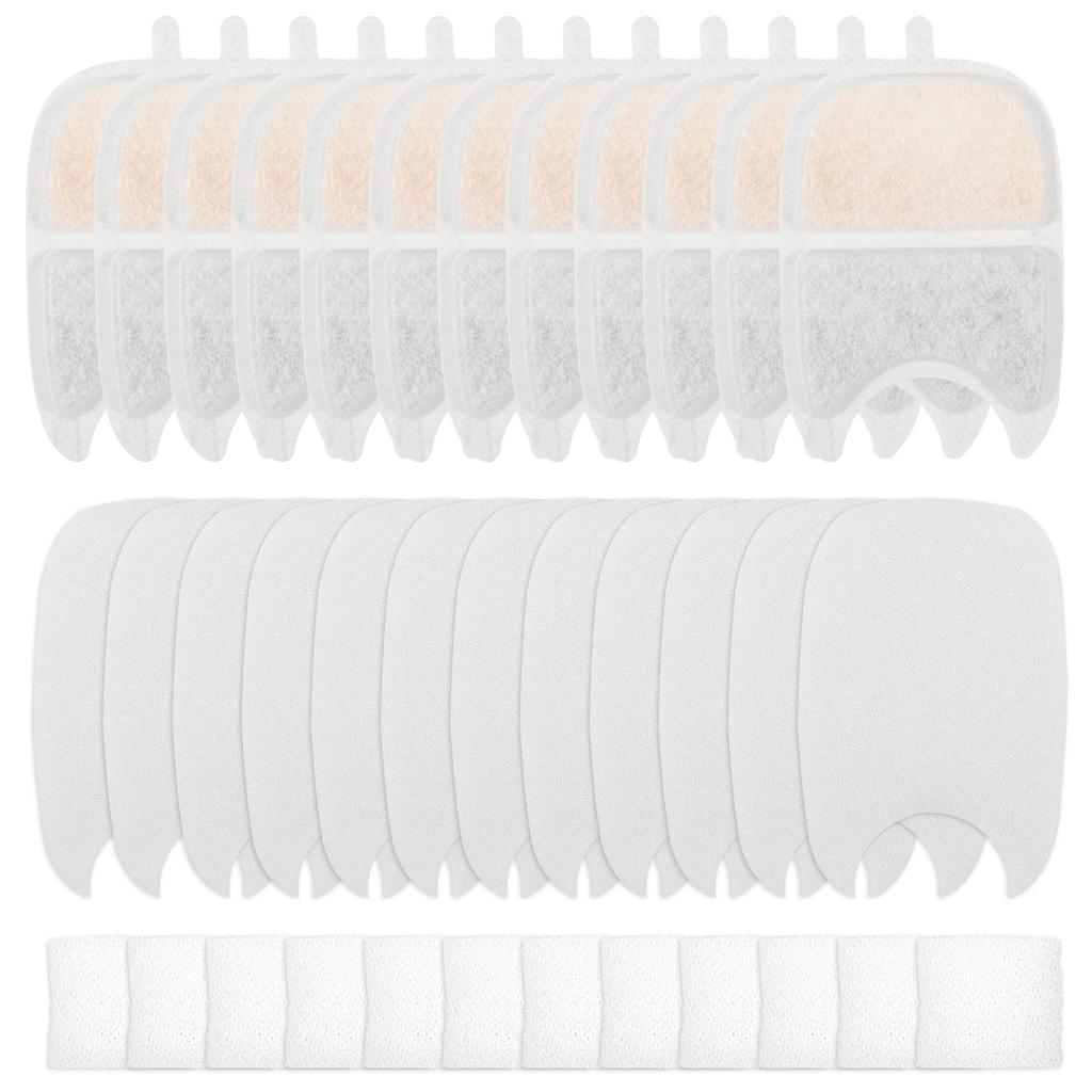 12Pcs Cat Water Fountain Replacement Filter Activated Carbon Pet Drinking Bowl Dispenser Feeders Auto Filter Replaced