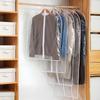1-20pcs Hanging Dustproof Garment Cover Washable Clothes Bag for Wedding Dress Suit Coat Closet Wardrobe Clothing Storage