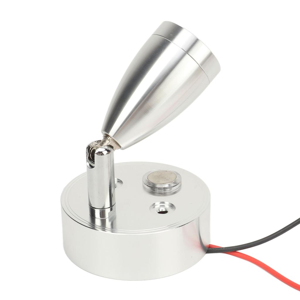 DC 10?30V RV Reading Lamp Touch Control Adjustable Brightness Interior Bedside Book Lamps LED
