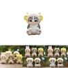 5 Stück Kreative Tier-Headsets Sitzende Katze Modell Schmuckset für Heimdekoration und Spiel