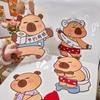 Capybara Toilet Mat Deodorizing Stickers Deodorizing Capybara Deodorizing Stickers Cartoon Toilet Mat Self-Adhesive Deodorizing