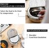 Stainless Steel Deep Fryer Pot, Frying Chicken Pot, Tempura Deep Fryer with a Thermometer and a Lid, Japanese Style Te