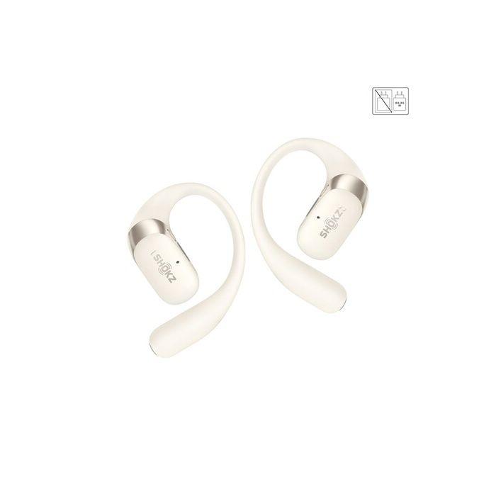 Ecouteurs Shokz TWS A CONDUCTION AERIENNE OPENFIT 2 BEIGE
