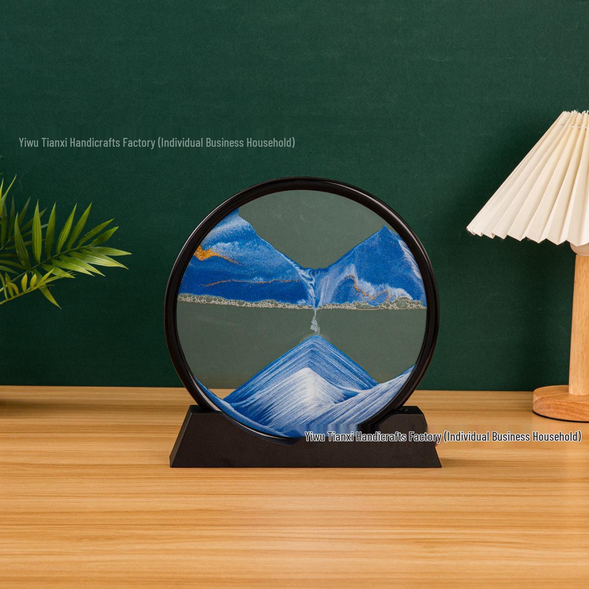 

Декор песочные часы: Элегантные подарки для гостиной и офиса 12-inch (Glass Diameter 25CM)