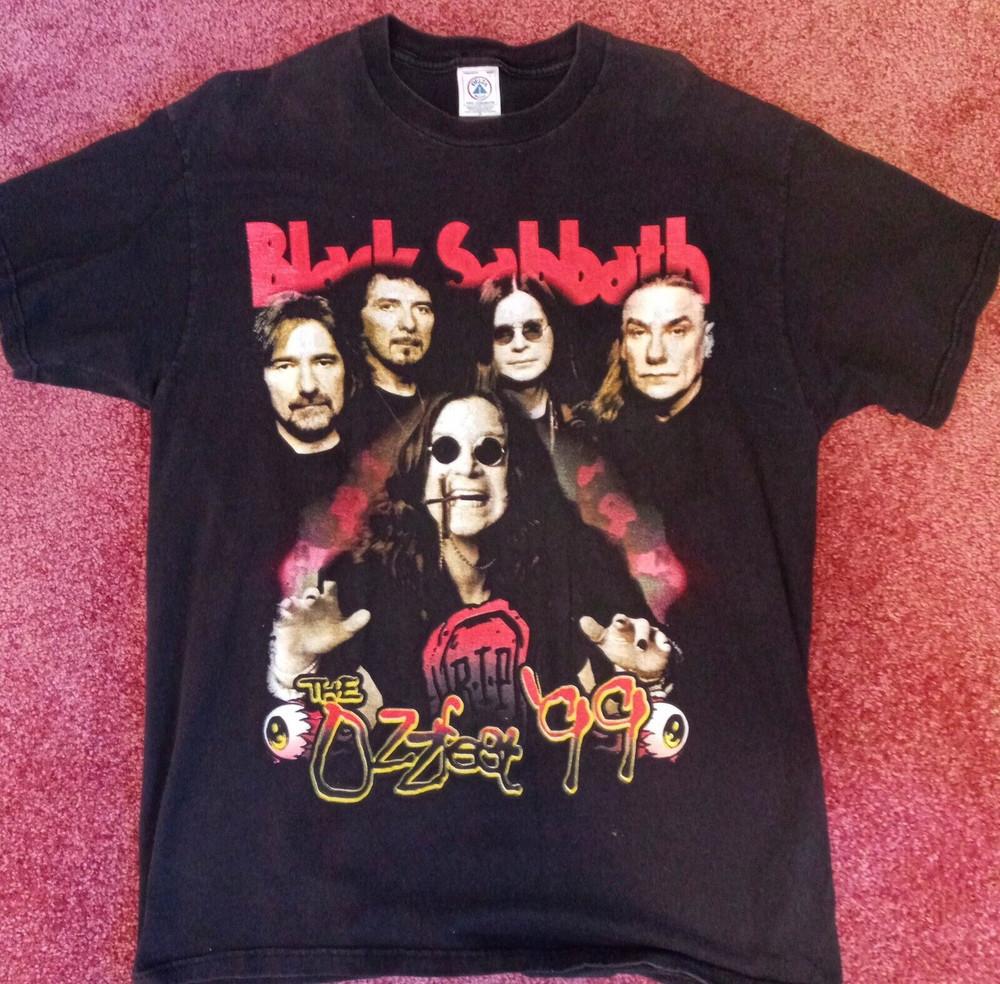 Vintage Black Sabbath Concer 1999 Ozzfest  S-4XL CG323 Unisex T-Shirt XXXXL