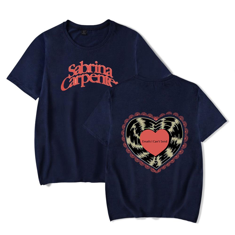 

Sabrina Carpenter Logo Tshirts Emails I Cant Send Tour Merch WomenUnisex Fashion Casual Short Sleeve Tee Top 4XL