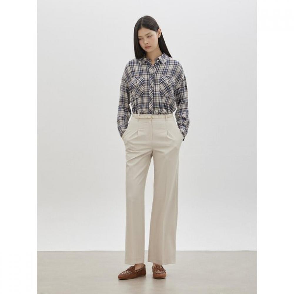 Cc Collect Oversized Check Pattern Shirt C261msc009c