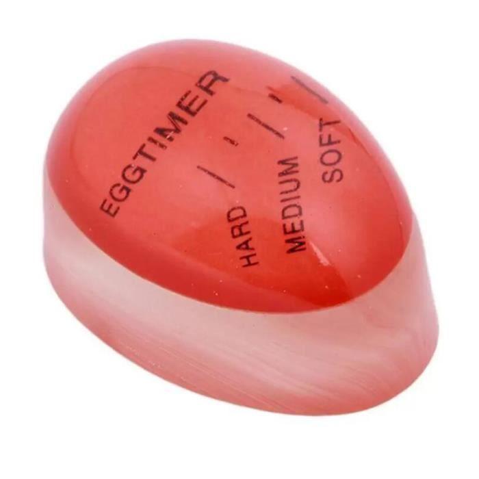 Egg Timer - Kitchen Accessories - Color Changing - Orange - Perfect Eggs