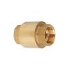 Brass Spring Loaded Check Valves Heavy Duty Internal Thread Design Vertical Mounting Suitable For Industrial Pipe System