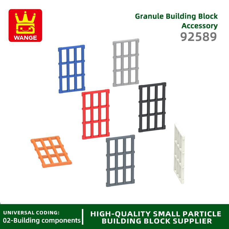 Non-Toxic 47Pcs/Lot 92589 Door Window Frame Block Moc Color Accessories Compatible With Brick Diy Children'S Toy Assembly Parts