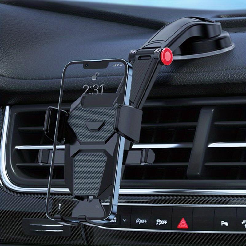 

Car Phone Holder Stand Gravity Dashboard Phone Holder Universial Mobile Phone Support For iPhone 13 12 Pro Xiaomi Samsung чорний
