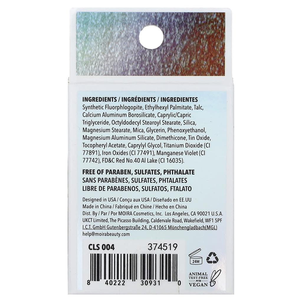 Moira Beauty, Chroma Light Shadow, 04 Summer Dream, 1.4 G (0.05 Oz)