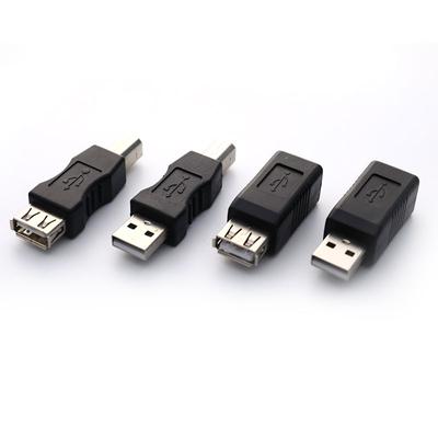 USB 2.0 Typ A Buchse auf Typ B Stecker Drucker Scanner Adapter Konverter Anschluss